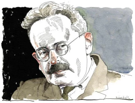 Walter Benjamin by Joe Ciardiello