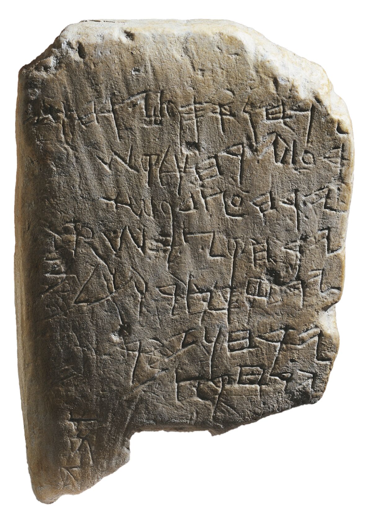 The Gezer tablet is one of the oldest known examples of Hebrew writing, dating to the 10th century BCE