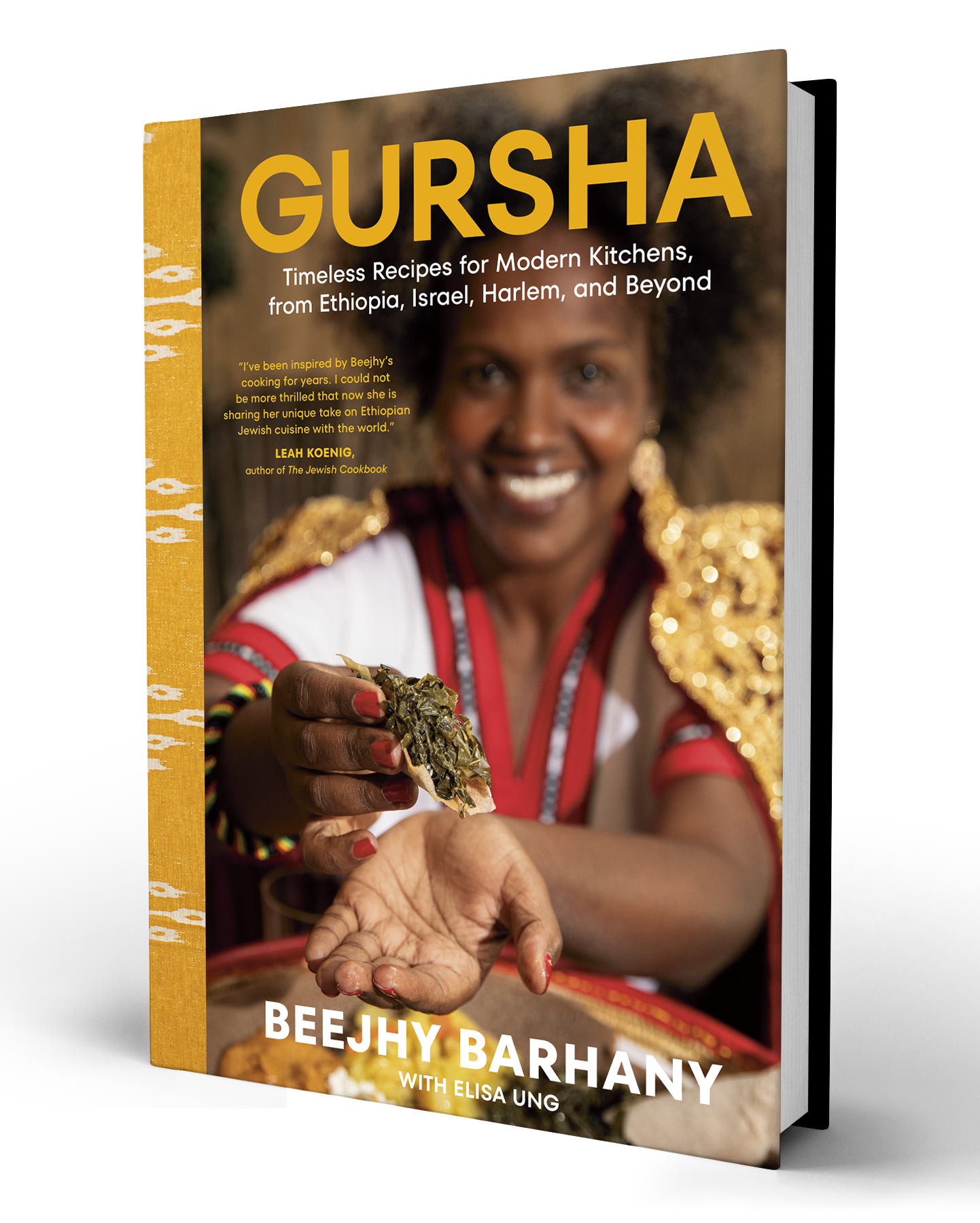 Book cover for Gursha: Timeless Recipes for Modern Kitchens from Ethiopia, Israel, Harlem, and Beyond