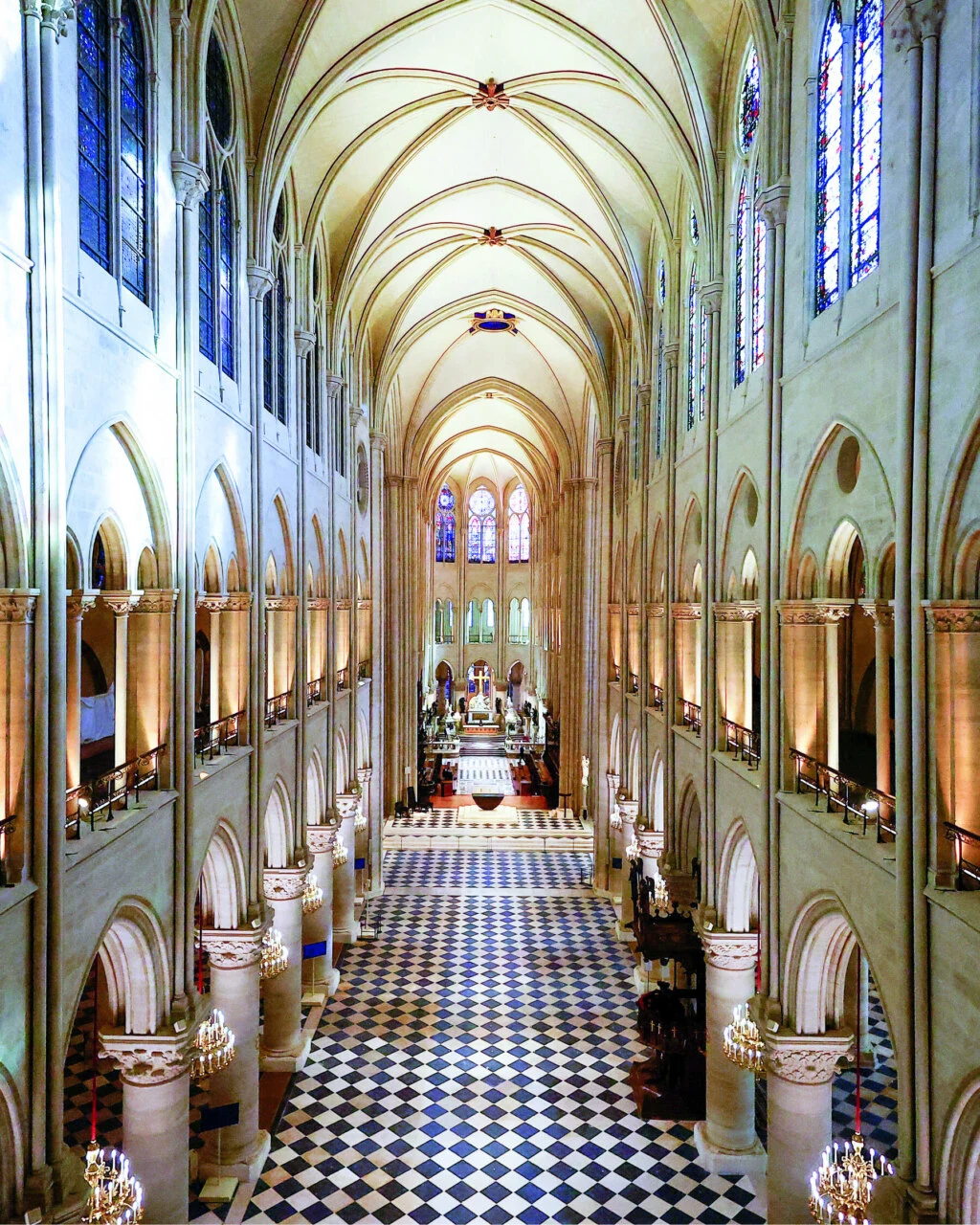 Notre-Dame, Paris’ iconic cathedral, recently had its nave restored after a devastating fire in 2019.