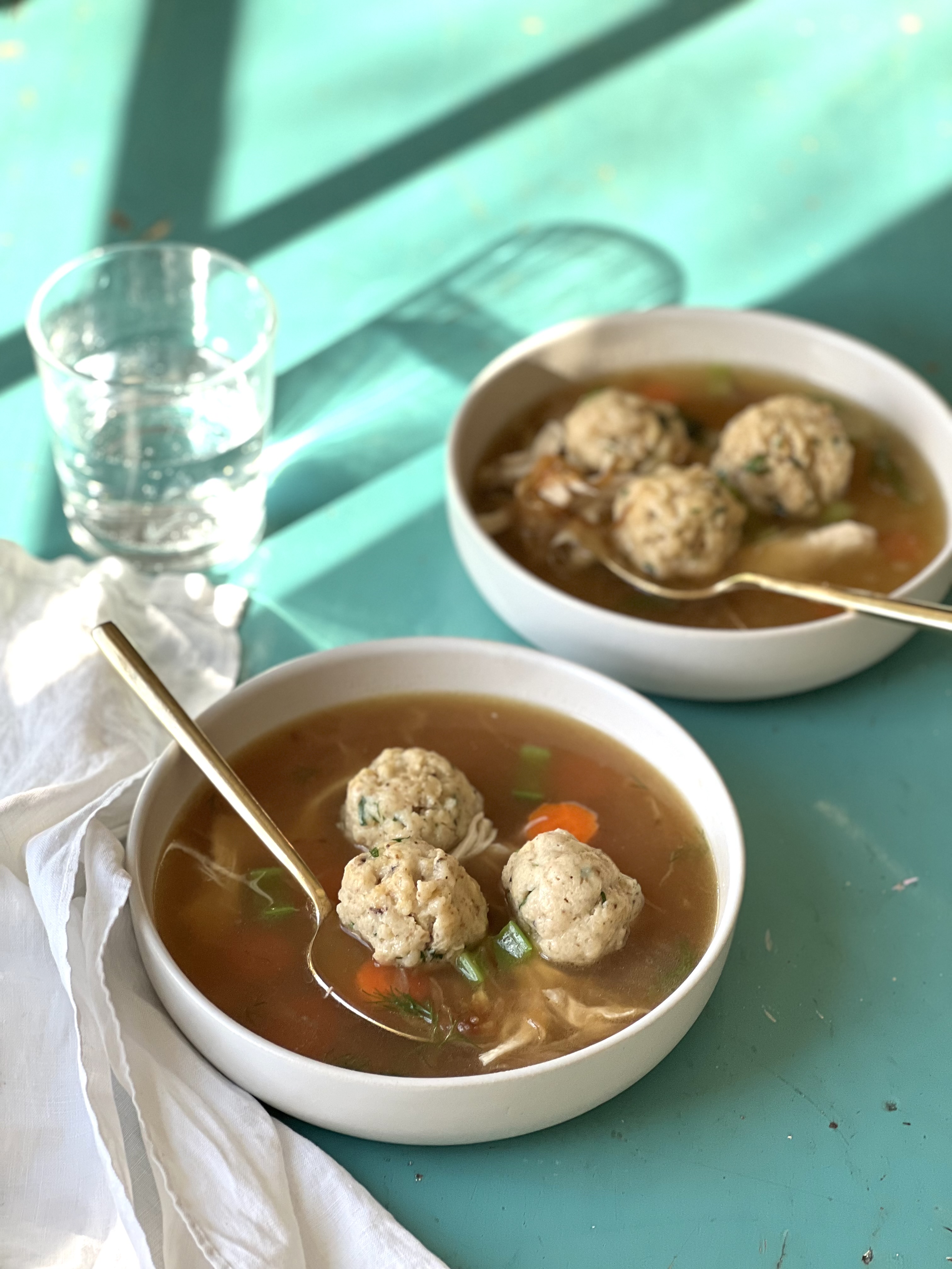 Olivia Ostrow: Matzah Ball Soup