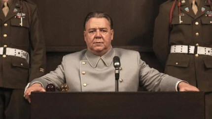 Russell Crowe in Nuremberg