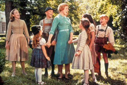 The Von Trapp Family from the Sound of Music